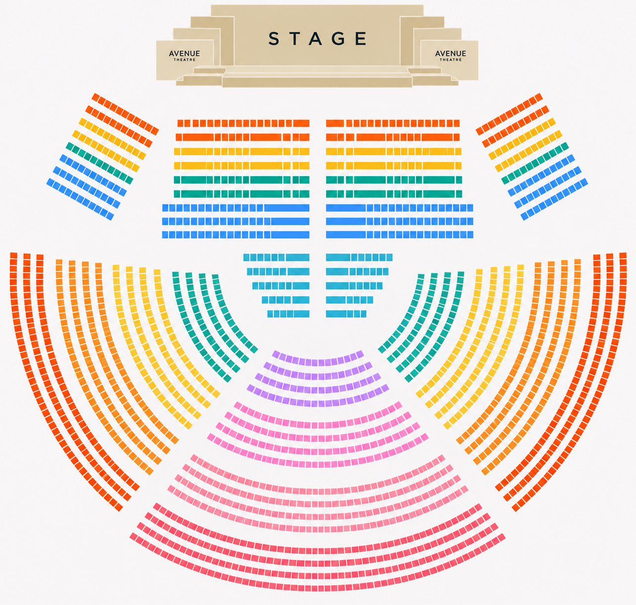 Al Shami – Live in Erbil venue layout